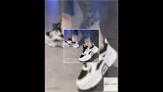 Nn Shoes Kids Girls Mesh Black Fashion Casual Sneaker Shoes
