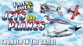 Lots And Lots Of Jets And Planes 1-Hour Of Planes For Kids