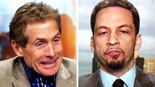 Skip Bayless Gets Called Out By Coworker Skip Bayless Gets Called Out By Coworker