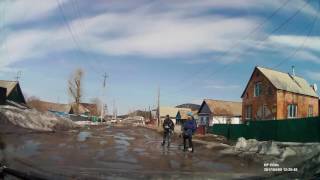 Видео Щучинск. Дорога к карьерскому роднику (улицы Амангельды, Пригорная, Майская) от Vadim Sutormin, улица Толкунова, Щучинск, Казахстан