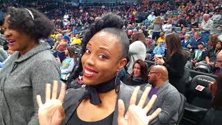Cicely O'kain sings National Anthem @ Pepsi Center (Nuggets vs Grizzlies)