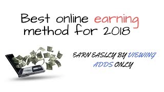 Best way to earn online - Make money by viewing adds-social add world