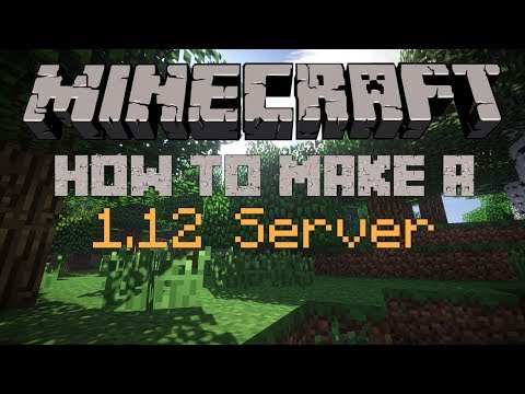 VIDEO : how to make a minecraft server for 1.12 and 1.12.2 - please subscribe and like this tutorial does work on 1.12.1 follow the same process the only things changed is the numbers on the ...