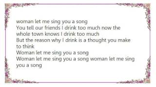 Watch Waylon Jennings Woman Let Me Sing You A Song video
