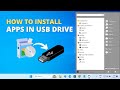 Install and Run Apps & Software from a USB Flash Drive