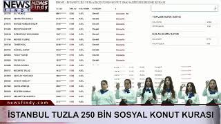 #Canlı - İstanbul Tuzla 250 BİN Sosyal Konut Kura Çekilişi