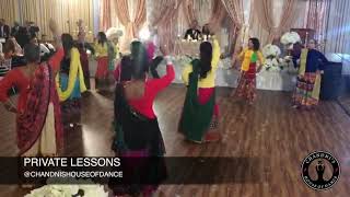Family Performance For Punjabi Wedding