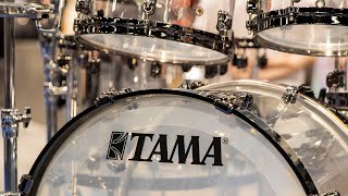 TAMA 50th Anniversary Limited-Edition Starclassic Mirage Acrylic Drum Kit | New from NAMM 2024