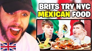 Brit Reacts To Brits Try Michelin Star Mexican Food In Nyc