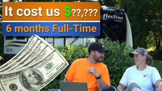 The cost of Fulltime RV Living for 6 months is..... | Plus bloopers!