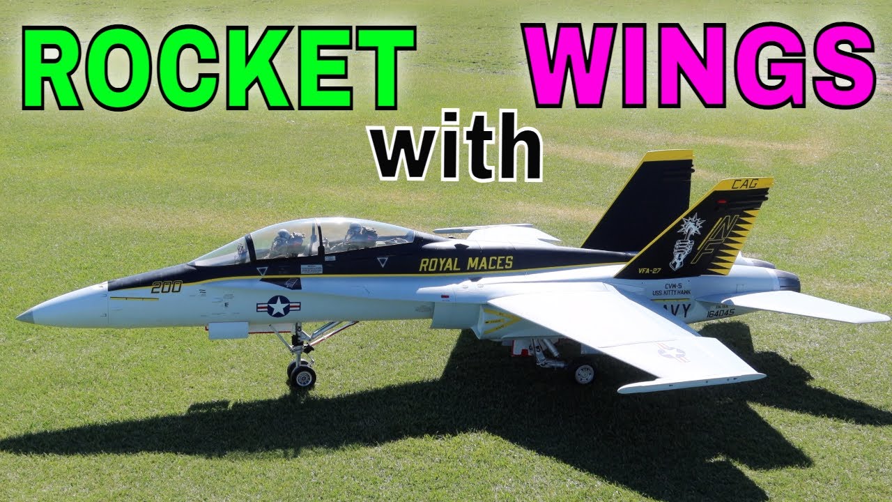 IT FLIES AGAIN - MASSIVE F-18, Skymaster with Twin 190 Jet engines