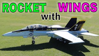 IT FLIES AGAIN - MASSIVE F-18, Skymaster with Twin 190 Jet engines