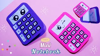 DIY Mini Paper Calculator Notebook | DIY Paper Crafts | Cute Handmade Mini Notep