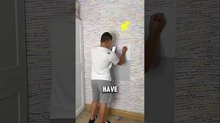 You Can Also Write Your Name On This Wall