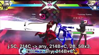 Yu Narukami Combos Bbtag