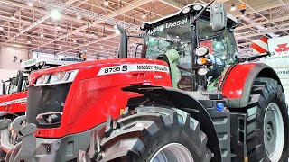 Massey Ferguson tractors, New black variant 2020 4k
