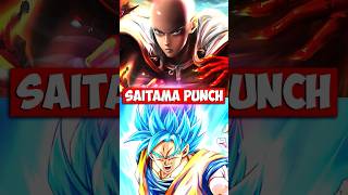 Can Saitama Match Gokus Punch Strength