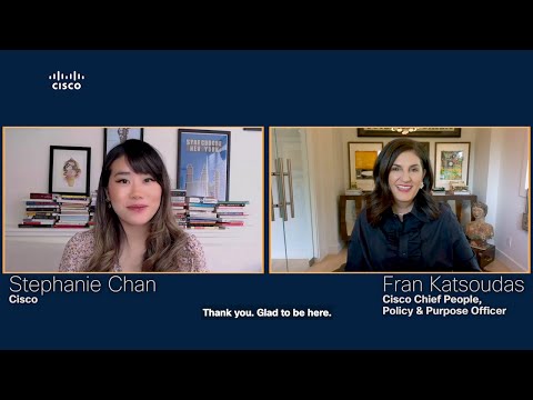 Talking sustainability with Cisco's Fran Katsoudas