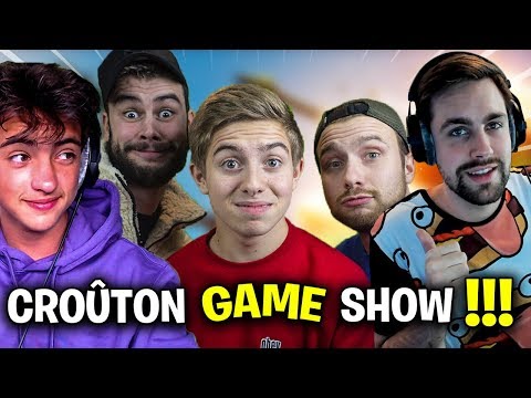 C'EST PARTIT POUR LE PREMIER CROUTON GAME SHOW !!! Ft Michou/Valouzz/Lebouseuh/Inoxtag