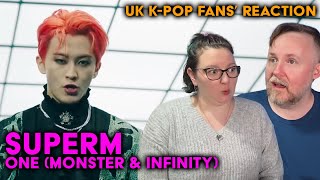 SUPERM - One (Monster & Infinity) - UK K-Pop Fans Reaction