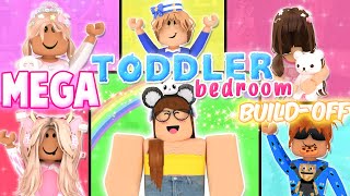 MEGA Toddler Bedroom Build-Off CHALLENGE! Panda V.s. 5 FANS!