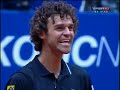 Novak Djokovic Imitates Gustavo Kuerten