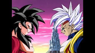 Dragon Ball GT Super Saiyan 4 Goku vs. Baby Vegeta Anime Music Video - "Bullets" by Creed