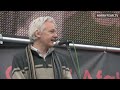Julian Assange - OCT8 Antiwar Mass Assembly
