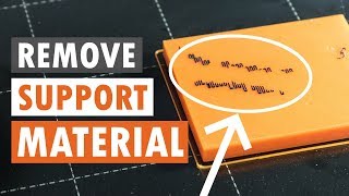 Support Material Stuck To Heatbed? - EASY Solution