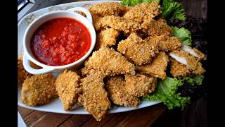 КУРИНЫЕ СТРИПСЫ. КУРОЧКА как в KFC с ХРУСТЯЩЕЙ корочкой и нежнейшим мясом внутри. Быстро и вкусно. КУРИНЫЕ СТРИПСЫ. КУРОЧКА как в KFC с ХРУСТЯЩЕЙ корочкой и нежнейшим мясом внутри. Быстро и вкусно.