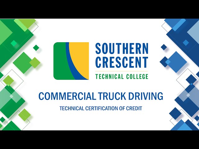 Commercial Truck Driving at Southern Crescent Technical College