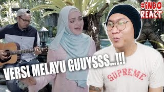 SITI NURHALIZA COVER CINTA LUAR BIASA ANDMESH #INDOREACT
