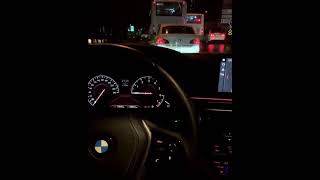 BMW ARABA SNAP   GECE SNAP   YAN KOLTUK SNAP  YAĞMURLU SNAP # 183