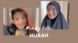 Mondy Tatto Wanita Bertato Yang Viral Di Akun Tiktok Hijrah