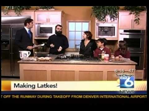 Chabad Hebrew Academy Latke Cooking TV Channel 6