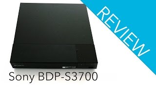 Sony BDP-S3700 Blu-ray Player Review