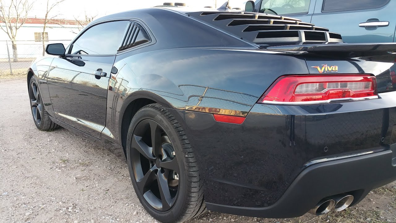 Camaro 2015 Black Ss