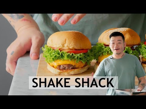 RESEP CHEESE BURGER ALA SHAKE SHACK