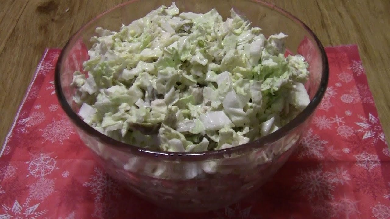 Салат с курицей в домашних условиях рецепт с капустой Салат с курицей в домашних условиях рецепт с капустой