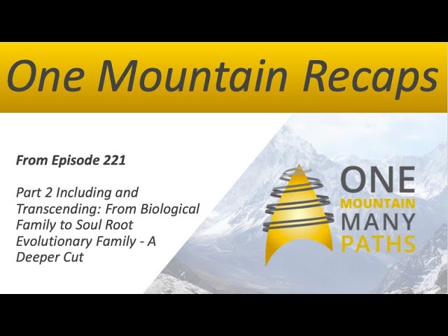 One Mountain: Recap