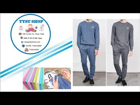 3Thiết kế bộ thu đông nam|dạy cắt may online miễn phí | sewing online class free | tysu shop