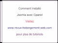 Installation De Joomla Avec Cpanel