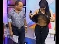 Mia Cepeda Enseña Las Tetas en Pleno Programa (2013)
