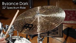 Meinl Cymbals B22SR Byzance 22" Dark Spectrum Ride Cymbal