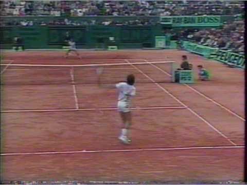 ビランデル vs Leconte 全仏オープン 決勝戦（ファイナル）　 1988