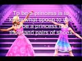 barbie-to be a princess to be a pop-star lyrics