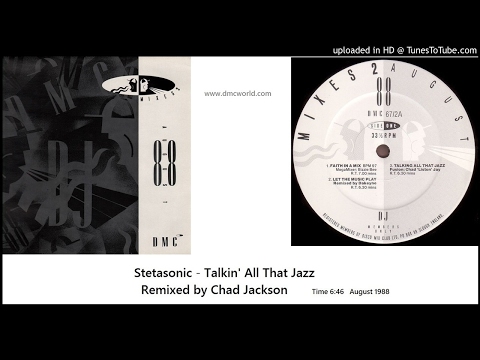 Stetsasonic - Talkin&#039; All That Jazz (DMC Chad Jackson remix August 1988)
