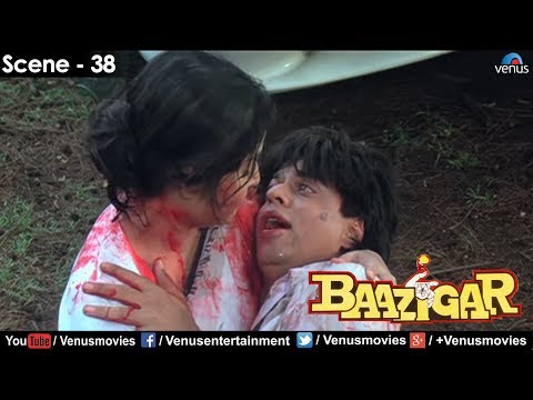 Sharukh Khan dying (Baazigar)