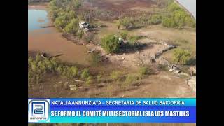 NATALIA ANNUNZIATA - SE FORMO EL COMITÉ MULTISECTORIAL ISLA LOS MÁSTILES