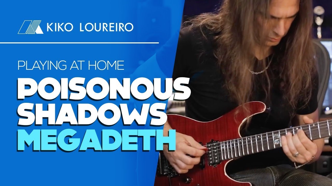 Kiko Loureiro - MEGADETH "Poisonous Shadows"のギター演奏映像を公開 thm Music info Clip